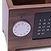 Artinova Wooden Pen Cup Office Supplies Desk Organizer Pen and Pencil Holder Stationery Storage Box with Calendar for The Desk ARTA-0006W …