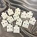 4mm Round Cubic Zirconia Birthstone Post Back 925 Sterling Silver Stud Earrings for Women Set for 13 Colors