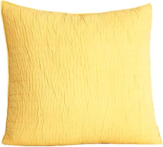Amazon Com Be You Tiful Home Basic Quilted Sham Euro Golden