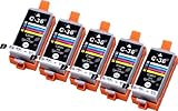 5 Pack Compatible Canon CLI-36 5 Tri Color for use with Canon PIXMA iP100l, PIXMA mini260, PIXMA mini320, RFB IP100. Ink Cartridges for inkjet printers. CLI-36-C / 1511B002 © Blake Printing Supply