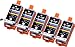 5 Pack Compatible Canon CLI-36 5 Tri Color for use with Canon PIXMA iP100l, PIXMA mini260, PIXMA mini320, RFB IP100. Ink Cartridges for inkjet printers. CLI-36-C / 1511B002 © Blake Printing Supply