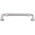 Top Knobs TK323PC Chareau Collection 5" Reeded Pull, Polished Chrome