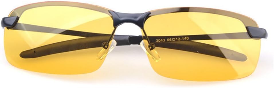 Best Deseiner For Men Driver Specially Overnight Use Anti-Glare Yellow Lens Aviator Sunglasses£¨C1£