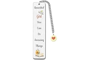 Bookmarks Women Graduation Gift Bookmark Inspirational Go to University Encourage Daughter Birthday Present Christmas Sister 