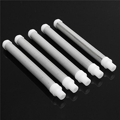 5pcs 60 Mesh Airless Spray Gun Filter Elements For Wagner Airless Paint Spray Gun
