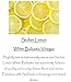 Robert's Infused Balsamic Vinegar - Sicilian Lemon (White) (200ml)