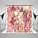 WOLADA Flower Wall Backdrop Floral Back Drop Rose Banner Mothers Day Backdrops for Photography 8x8FT 9604