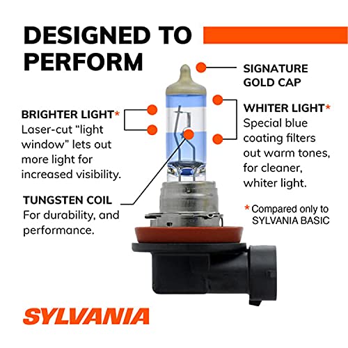 SYLVANIA H11 SilverStar Ultra High Performance Halogen Headlight