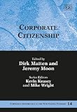 Image de Corporate Citizenship (Corporate Governance in the New Global Economy series, #14)