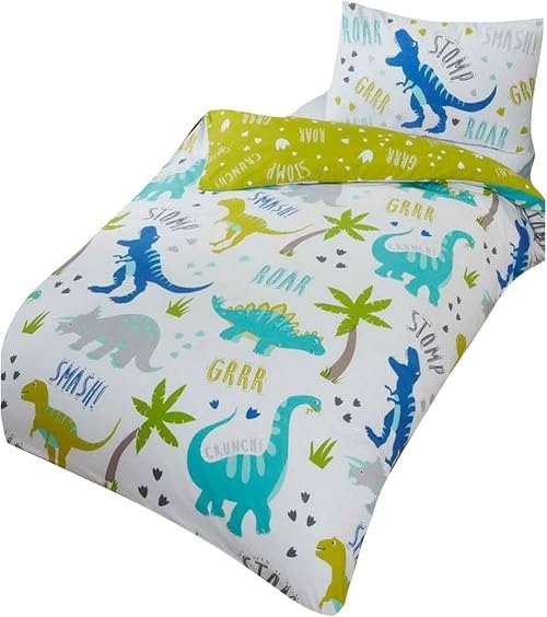 Rapport Rainforest Set, Junior, Polyester, Blue, Contents Toddler Duvet Cover