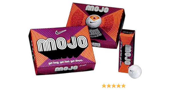 nike mojo colored golf balls