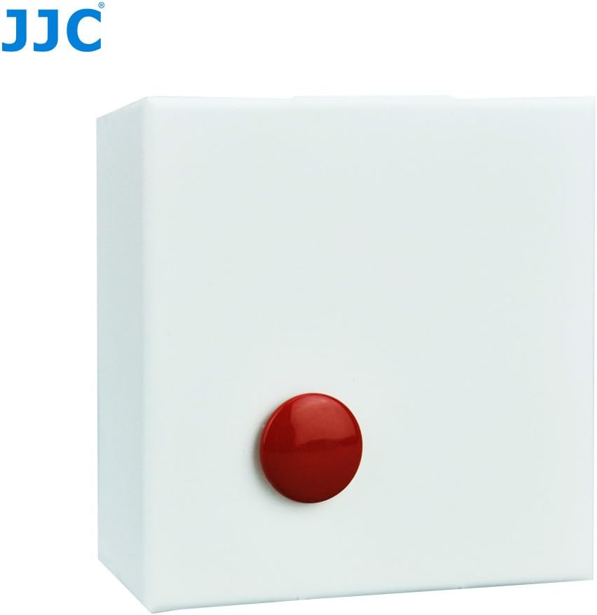 JJC Brass Soft Release Button Convex Surface Dark Red Compatible with Leica Q3, Q3 43 - Image 5