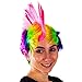 Funny Party Hats Rainbow Mohawk Wig - Groovy Rainbow Mohawk Wig Costume Accessory