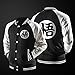 Asian Size, smaller 1-2 size than US/UK size Anime Dragon Ball Z Son Goku Raglan Sleeves Baseball Jacket Sweatshirt Cosplay Outwear