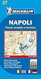 Michelin Map Naples (Napoli) #27 (Maps/City (Michelin)) (Italian Edition)