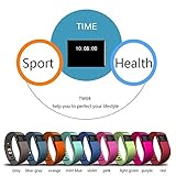 iTontek® TW64 Bluetooth V4.0 Smart Watch Sport Bracelet Wristband Gym Running Pedometer Fitness Activity Tracker Reminder for IOS 6.1+version, Android 4.3+version