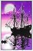 Opticz Moonlit Pirate Ghost Ship Blacklight Poster Art Print 23 x 35in