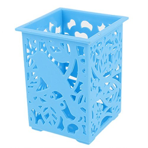 Amazoncom Plastique Bureau Oiseaux Fleurs Imprimer Creux