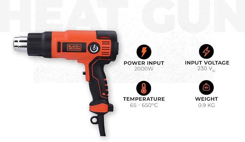 Pistola Termica/Sverniciatore. KX2200K-QS
