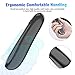 DinoFire Wireless Presenter Highlighting Magnify LED LCD Mac Digital Dot Remote Air Mouse Function USB Rechargeable Powerpoint Presentation Clicker Presentation Remote Slide Advancer RF 2.4GHz