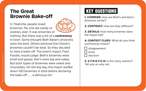 Scholastic 100 Task Cards in a Box: Literary Text - Thumbnail 4