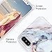 Imikoko iPhone X Case, iPhone Xs Case Matte Marble Slim-Fit Matte TPU Bumper Cases Flexible Rubber Silicone Thin iPhone Case Cover for iPhone x/xs(Pink)