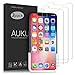 AUKUK iPhone X Screen Protector Tempered Glass [3 Pack] 9H Hardness with Easy Installation Tray Case Friendly Clear for Apple iPhone X / iPhone 10