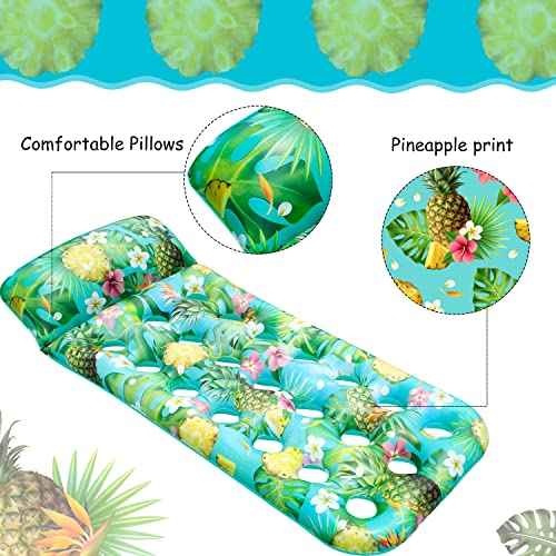 PARENTSWELL 2 Packs Inflatable Pool Float Lounger, Oversized Pool