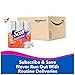 Scott ComfortPlus Toilet Paper, 4 Packs of 6 Mega Rolls (24 Rolls Total) Bath Tissue, White