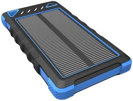 MixBin Waterproof, dust Proof, Shockproof, 8000 mah External Battery Pack for All Phones - Blue