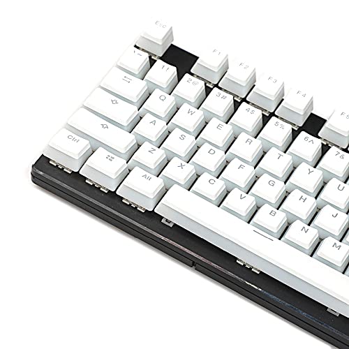 YMDK ANSI ISO PBT Doubleshot Shine Through Pudding Keycaps Suitable for
