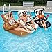 SwimWays Huggables Sloth Oversized Float - Inflatable Lounge with Cupholder for Pool or Lake