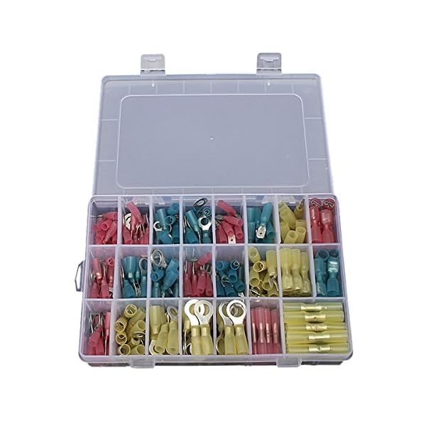 SOLOOP-Heat-Shrink-Wire-Connector-Kit-Waterproof-Marine-Automotive-Terminals-Set SOLOOP-Heat-Shrink-Wire-Connector-Kit-Waterproof-Marine-Automotive-Terminals-Set