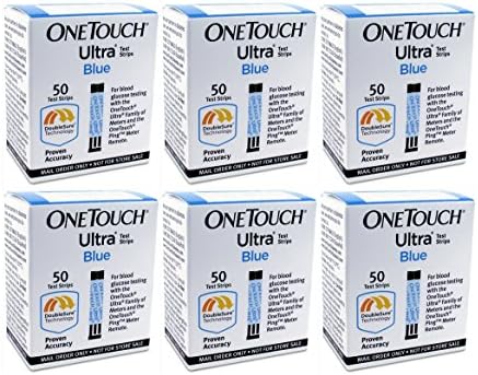 One Touch Ultra Blue Mail Order Test Strips 300 CT