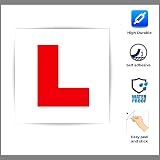 Sara Prints Pack of 4 L Plates Self Adhesive 180x180 mm Waterproof UK view 4