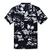 Palm Wave Men's Hawaiian Shirt Aloha Shirt