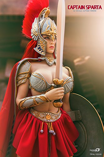 Phicen captain sparta 1/6 scale super flexible female s…