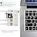 USB C Hub USB C Adapter, With 2 SD + Micro SD Card Reader 3 USB 3.0 Ports for MacBook Pro 2015/2016 Google Chromebook 2016 and more USB-C Devices Yafeite 5 in 1 - Silver