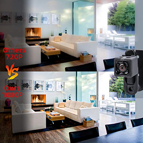 LKSUMPT Hidden Spy Cameras, 1080P Mini Spy Camera with Audio and Video