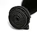 Rechoo 7A Grade Mixed Length Brazilian Remy Hair Extension Weave 3 Bundles 300g - Natural Black, (16