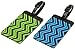 Travelon Zig Zag Set Of 2 Luggage Tags