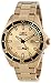 Invicta Men's 15186SYB Pro Diver 18k Yellow Gold Ion-Plated Stainless Steel Watch with Impact Case