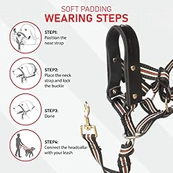 ALPHA BOY Dog Training HeadCollar – Comfortable