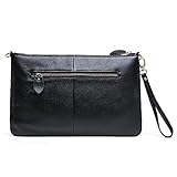 Walk Arrive Genuine Leather Clutch Purse Clutch Wallet Clutch Handbag Clutch Shoulder Crossbody Bag