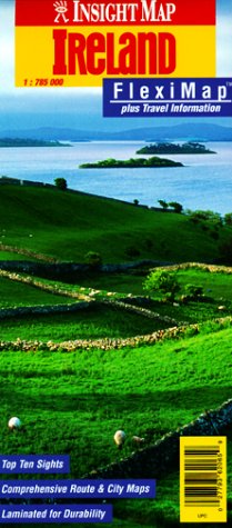 Insight Map Ireland: Fleximap Plus Travel Information (Insight Fleximaps) by American Map Publishing