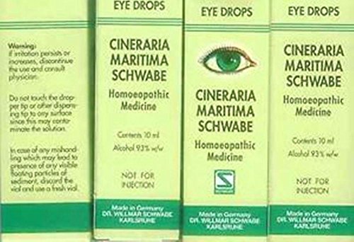 Cineraria Maritima Eye Drops Homoeopathic Medicine - 10ml Cineraria Maritima Eye Drops Homoeopathic Medicine - 10ml