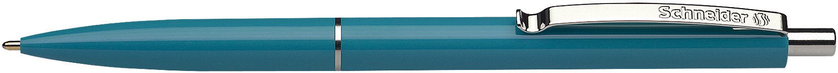 Schneider Ballpoint Pen K 15 pens, Click-Top, M, Green, Colour of The Barrel: Green