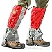 MAIYU Outdoor Waterproof Windproof Gaiters Leg Protection Guard Skiing Hiking Climbing Moutaineering