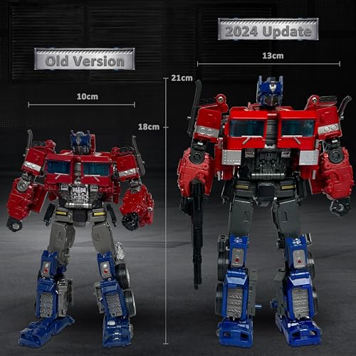 SK MISS Transformable Toys Figurine, Grande Taille Car Robot Transforming Jouets Figurine, Cadeaux pour Les Enfants de Plus 7+ Ans