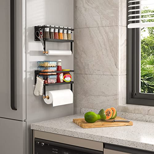 VIAV Paper Towel Holder for Refrigerator, 2in1 Foldable